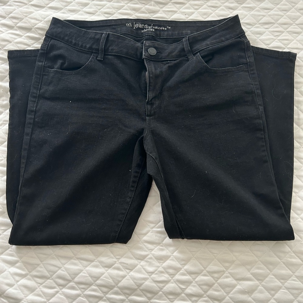 Maurice’s Black Skinny Jeans